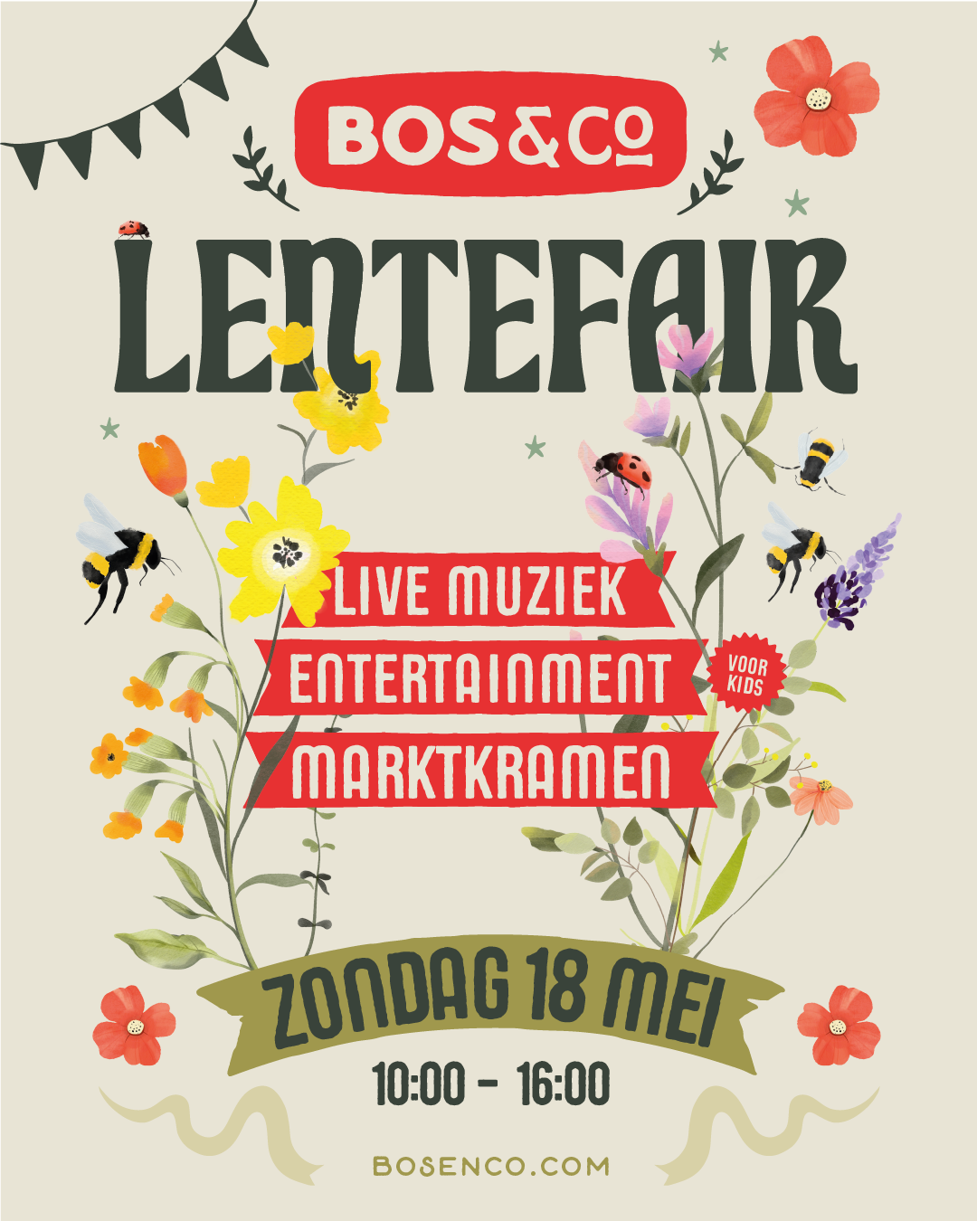 Social post bc lentefair | Agenda | Bos & Co - Oosterhout