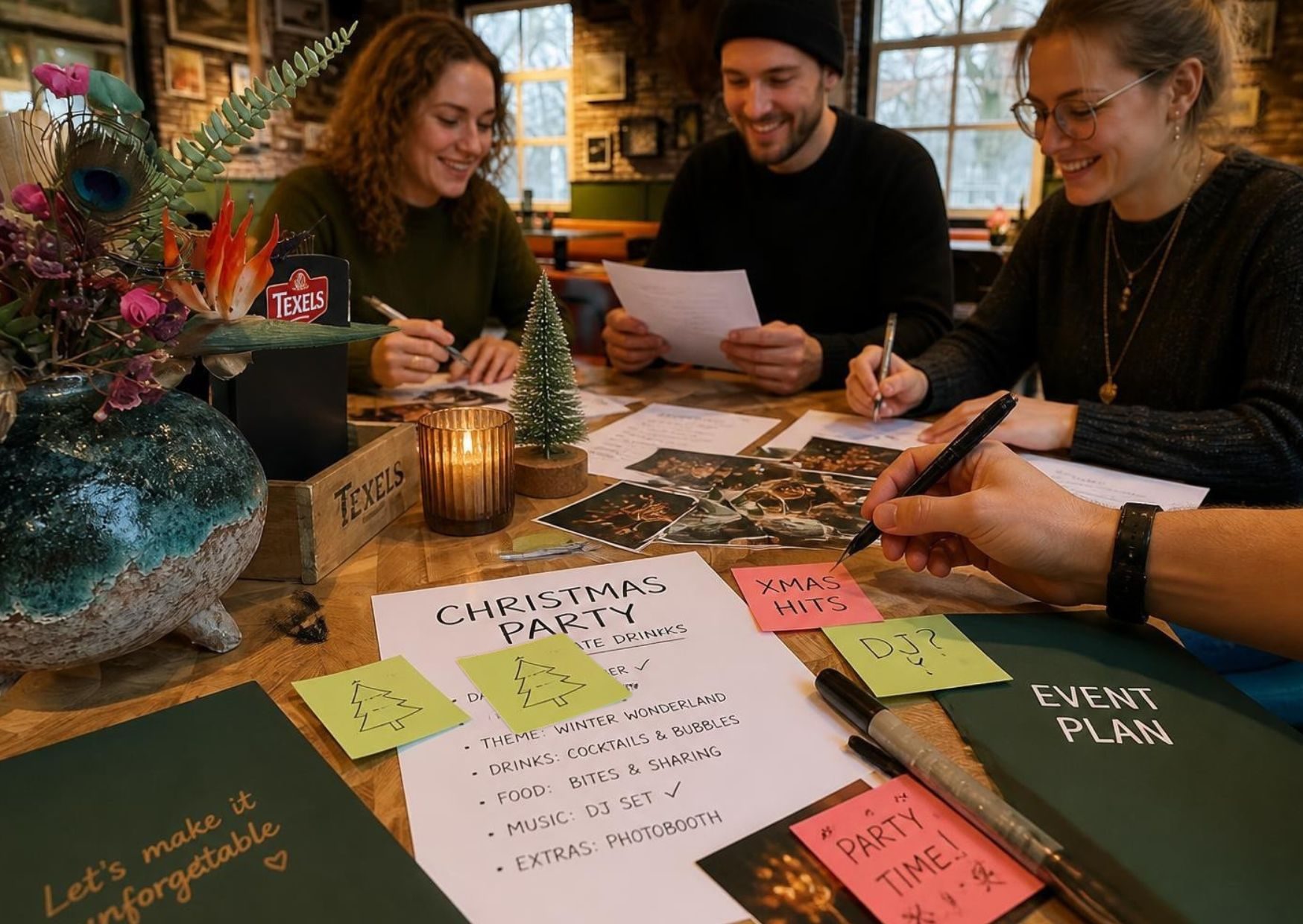 Borrel1 | Kerst-nieuwjaarsborrel | Bos & Co - Oosterhout